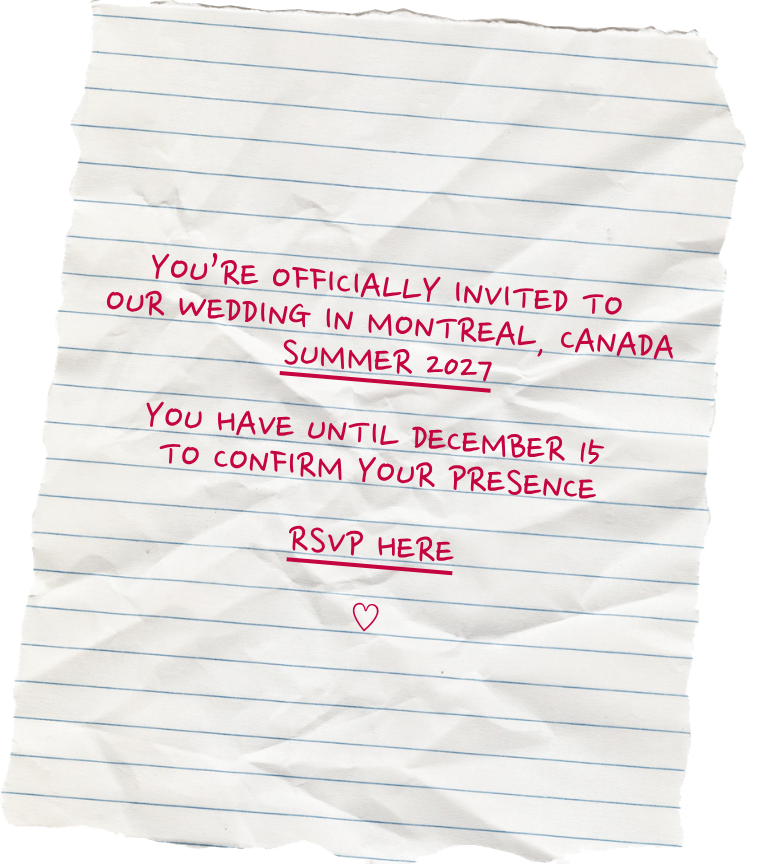You're officially invited — click to RSVP